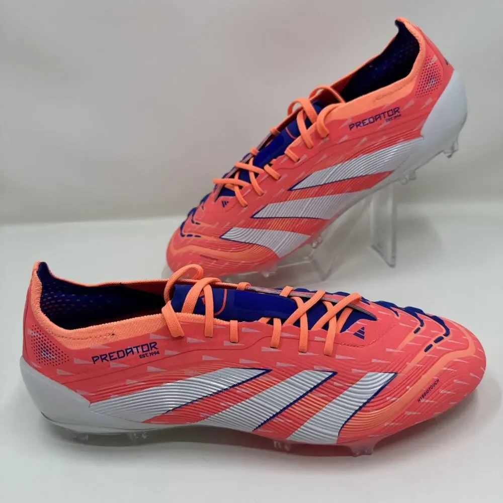 Adidas Predator Elite FG Soccer Cleats “Coral Blaze Pack” (JI1083) Mens 8.5 NEW